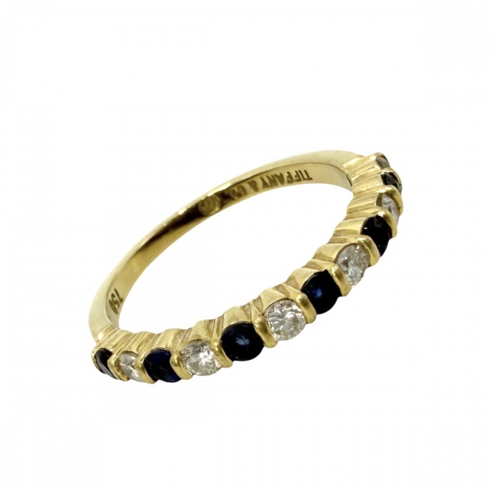 TIFFANY Authentic 18k Yellow Diamond Eternity Ring